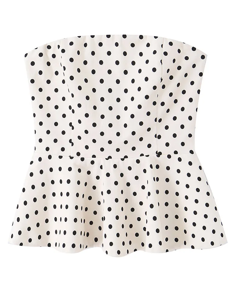 HH Women Spring New Arrival French Style Design Polka Dot Short Skirt Summer Sexy Hem Tube Top Slim Fit Versatile Short Length
HH Women Spring New Arrival French Style Design Polka Dot Short Skirt Summer Sexy Hem Tube Top Slim Fit Versatile Short Length