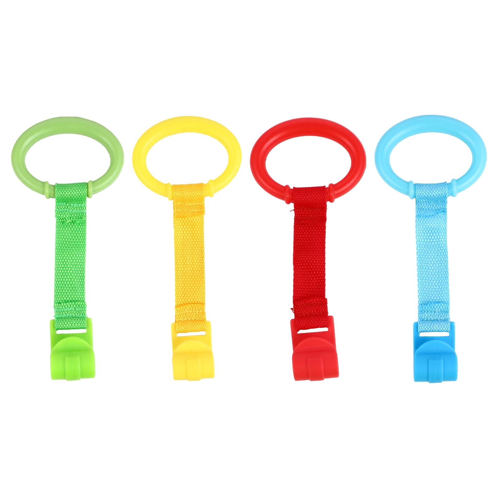 4pcs Baby Standing Pull Rings Molding Strong Durable Healthy Material Safe Practical Use Toddler Crib Playpen Nursery
4pcs Baby Standing Pull Rings Molding Strong Durable Healthy Material Safe Practical Use Toddler Crib Playpen Nursery
