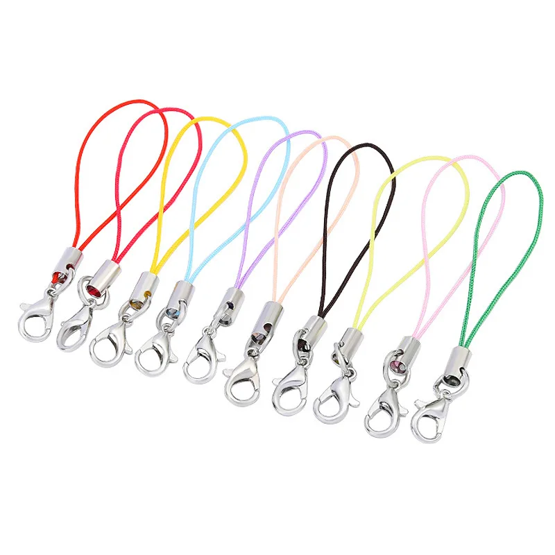20pcs/lot Colorful Cell Phone Lanyard Strap Cords Mobile Strap Cord With Lobster Clasp Keychain Cords For Jewelry Findings
20pcs/lot Colorful Cell Phone Lanyard Strap Cords Mobile Strap Cord With Lobster Clasp Keychain Cords For Jewelry Findings