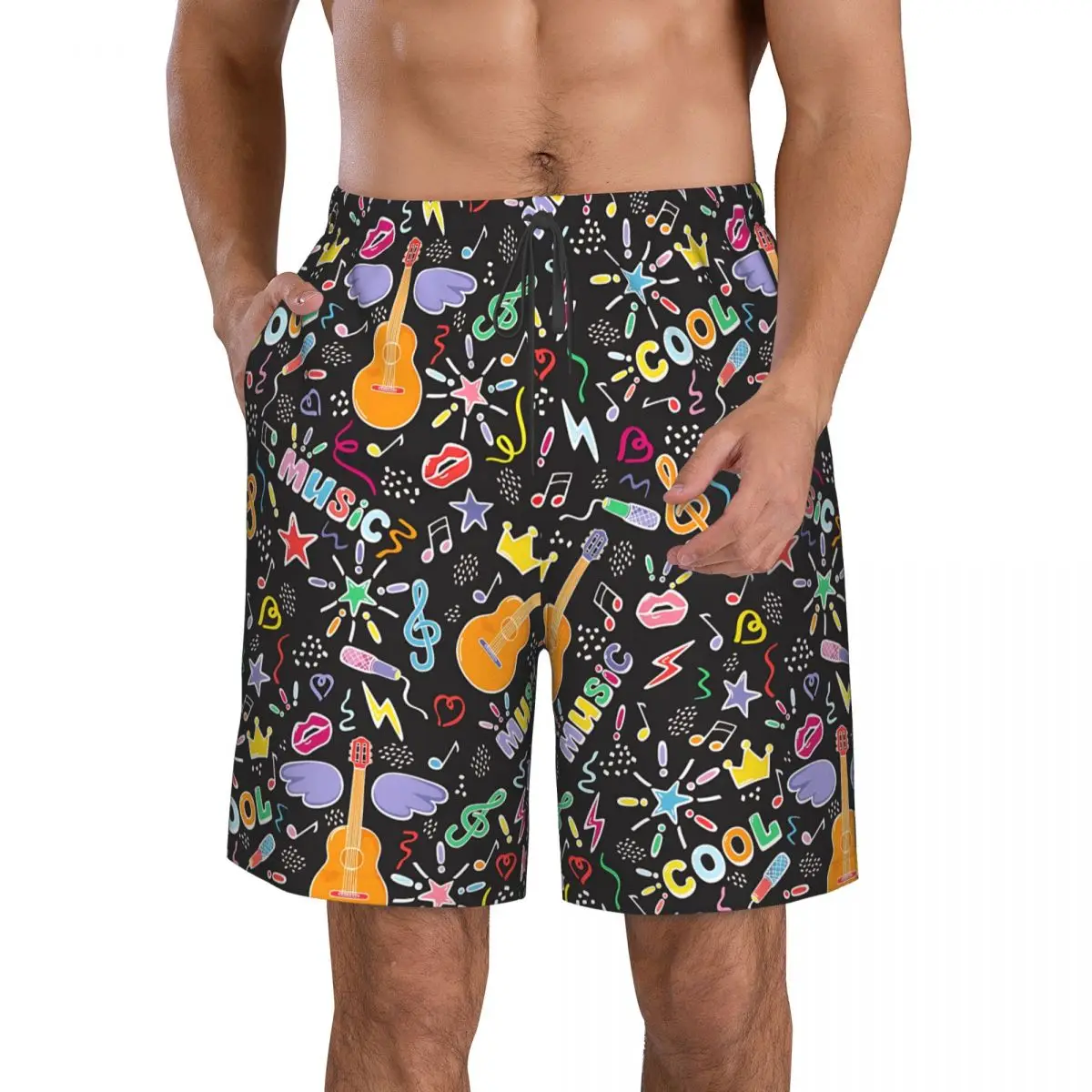 Summer New Musical Objects-Festival-holiday-Signs Beach Shorts Board Shorts For Men Hawaiian Cool Swimming Trunks
Summer New Musical Objects-Festival-holiday-Signs Beach Shorts Board Shorts For Men Hawaiian Cool Swimming Trunks