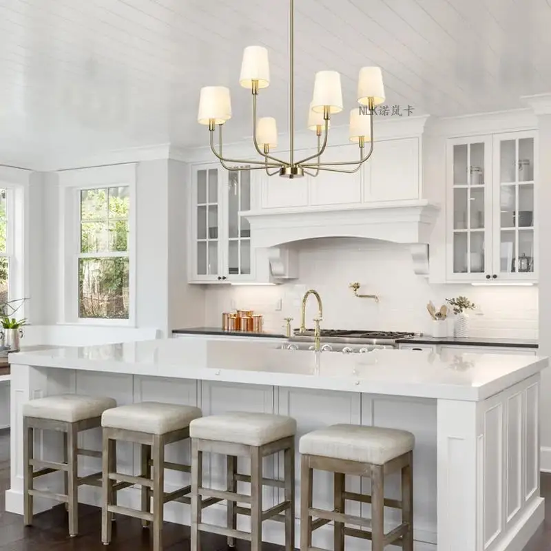 American simple dining room chandeliers French retro art cloth cover living room bar desk lamp bedroom study creative designer
American simple dining room chandeliers French retro art cloth cover living room bar desk lamp bedroom study creative designer