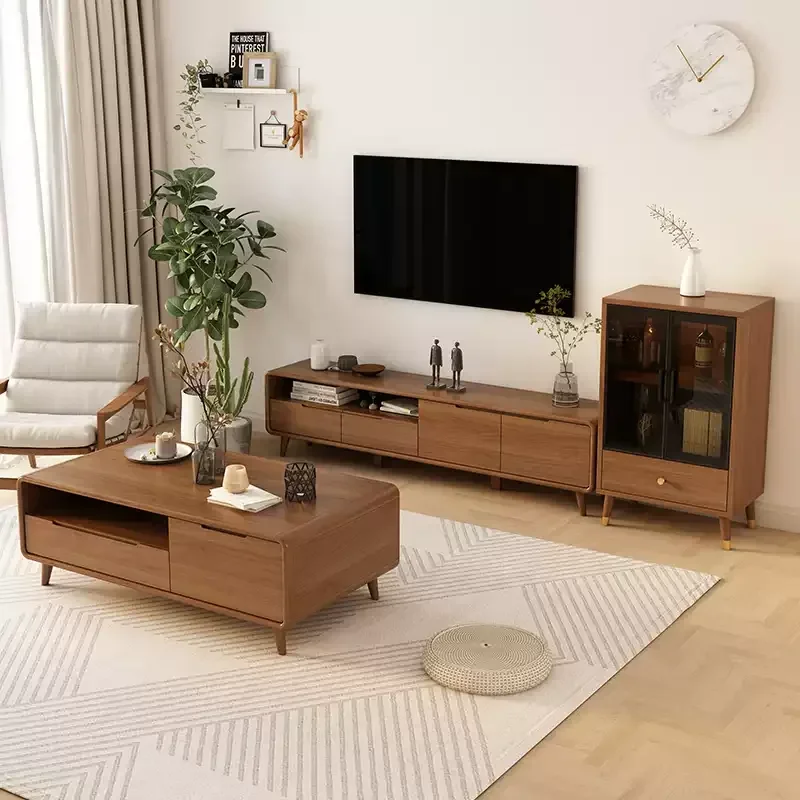 Coffee table TV cabinet New Chinese living room Home solid wood frame Modern simple small apartment Bedroom storage cabinet
Coffee table TV cabinet New Chinese living room Home solid wood frame Modern simple small apartment Bedroom storage cabinet