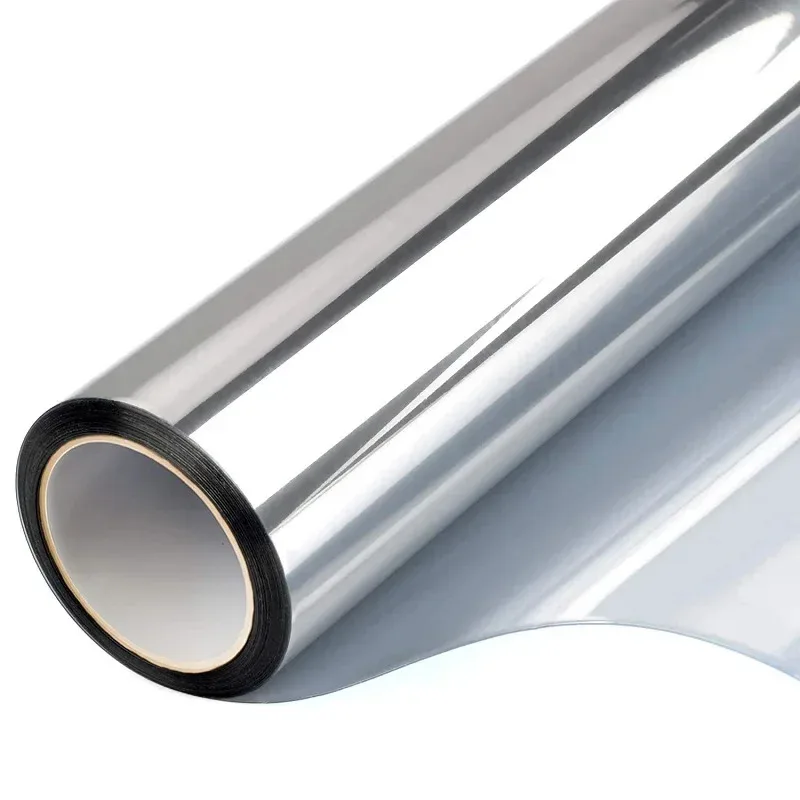 Silver Transparent Sunscreen Film Vinyl Self-Adhesive One Way Mirror PET UV-Proof Drop-Shipping Daytime Private Glass Sticker
Silver Transparent Sunscreen Film Vinyl Self-Adhesive One Way Mirror PET UV-Proof Drop-Shipping Daytime Private Glass Sticker