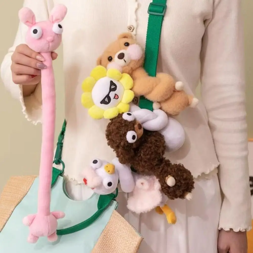Funny Design Long Neck Chickens Plush Keychain Cute Style 40CM Dog Bag Pendant White Color Creative Gift Rabbit Plush Pendant
Funny Design Long Neck Chickens Plush Keychain Cute Style 40CM Dog Bag Pendant White Color Creative Gift Rabbit Plush Pendant