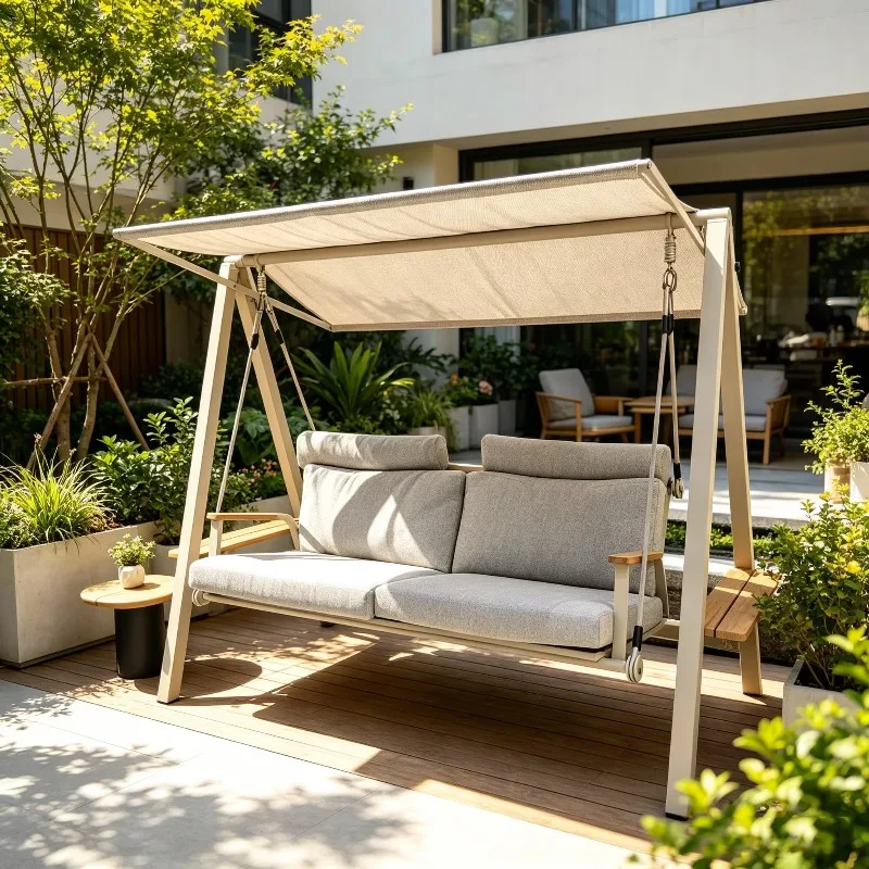 Waterproof Aluminum Alloy Outdoor Swing Hanging Rocker Leisure Furniture For Villa Courtyard Garden Balcony Outdoor Use
Waterproof Aluminum Alloy Outdoor Swing Hanging Rocker Leisure Furniture For Villa Courtyard Garden Balcony Outdoor Use