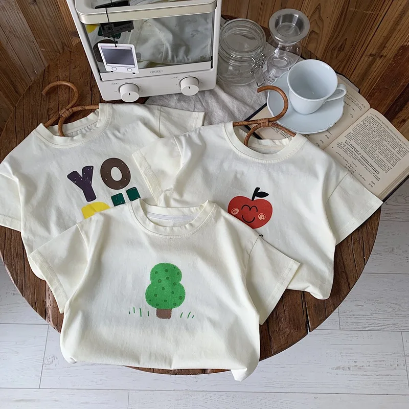 2025 Summer New Children Short Sleeve T Shirts Cartoon Print Boys Versatile Cotton Tee Girls Loose Breathable Tops Kids Clothes
2025 Summer New Children Short Sleeve T Shirts Cartoon Print Boys Versatile Cotton Tee Girls Loose Breathable Tops Kids Clothes