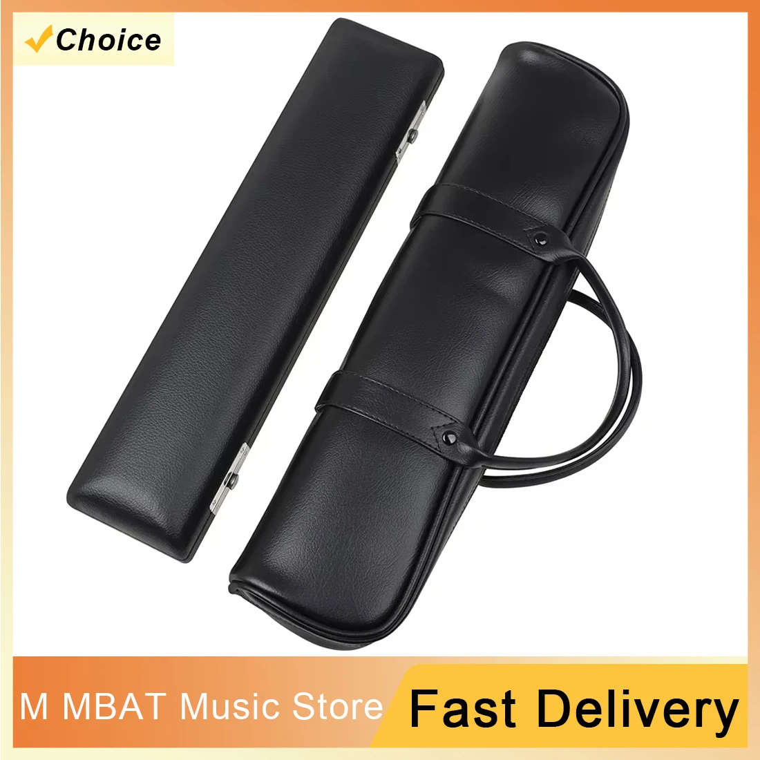 16 Holes High-Grade Flute Leather Case Set Leather Case + Portable lLeather Bag Black Carrying Bag with Shoulder Strap
16 Holes High-Grade Flute Leather Case Set Leather Case + Portable lLeather Bag Black Carrying Bag with Shoulder Strap