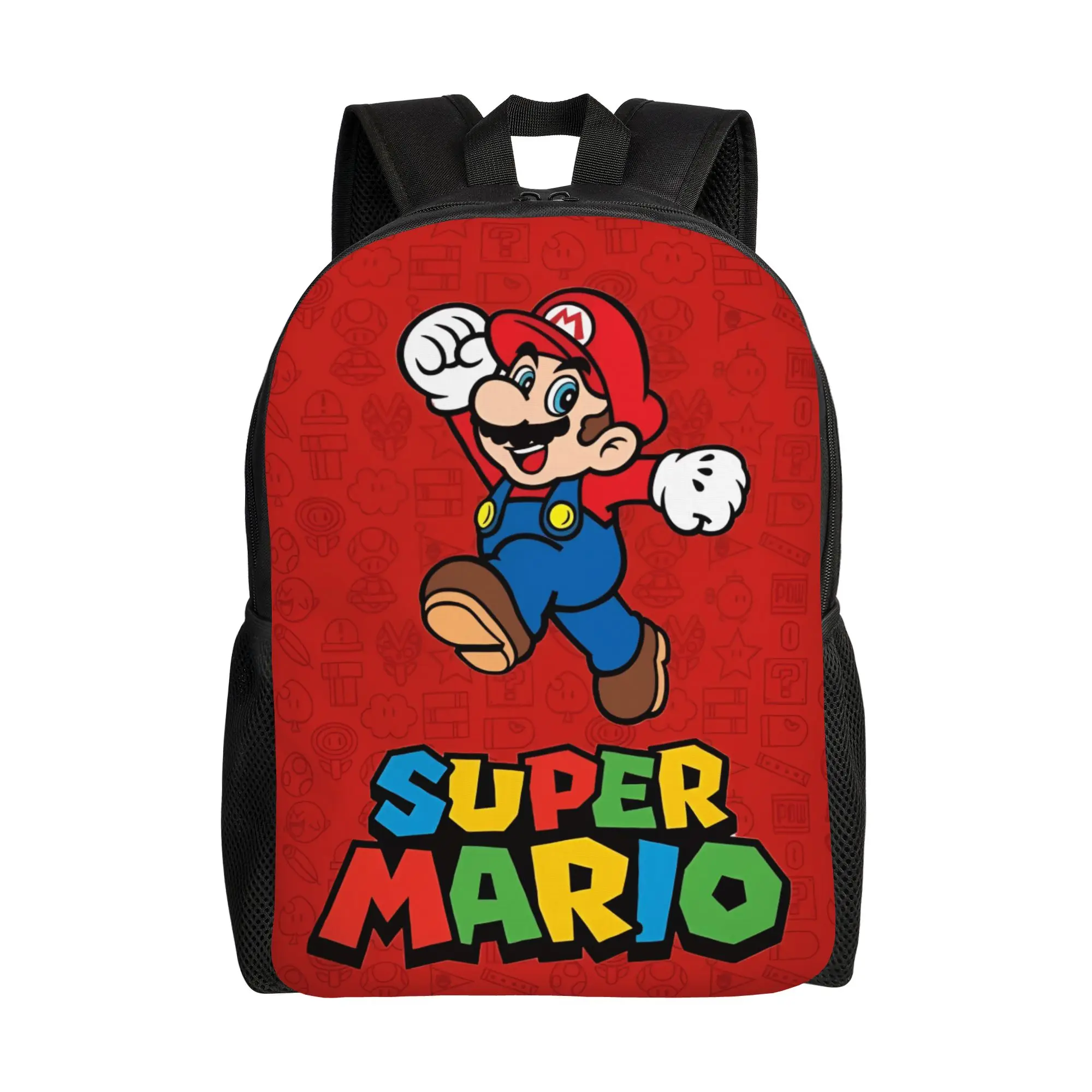 M-Marios Backpacks Women Men Casual Bookbag for School College Kawaii Cartoon Character Colorful Printed Bags
M-Marios Backpacks Women Men Casual Bookbag for School College Kawaii Cartoon Character Colorful Printed Bags