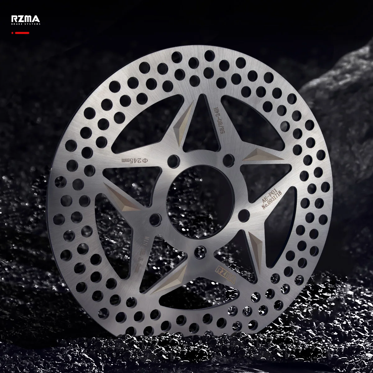 RZMA GP01 5-Bolt 47mm PCD Motorcycle Brake Disc - CNC Floating Rotor Upgrade Kit for Honda/Yamaha
RZMA GP01 5-Bolt 47mm PCD Motorcycle Brake Disc - CNC Floating Rotor Upgrade Kit for Honda/Yamaha