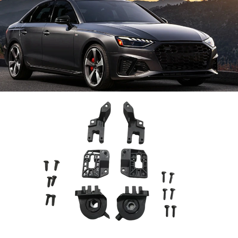 Car LH RH Headlight Housing Bracket Repair Kit 8W0998122 8W0998121 For A4 B9 2016-2024 Car Accessories
Car LH RH Headlight Housing Bracket Repair Kit 8W0998122 8W0998121 For A4 B9 2016-2024 Car Accessories