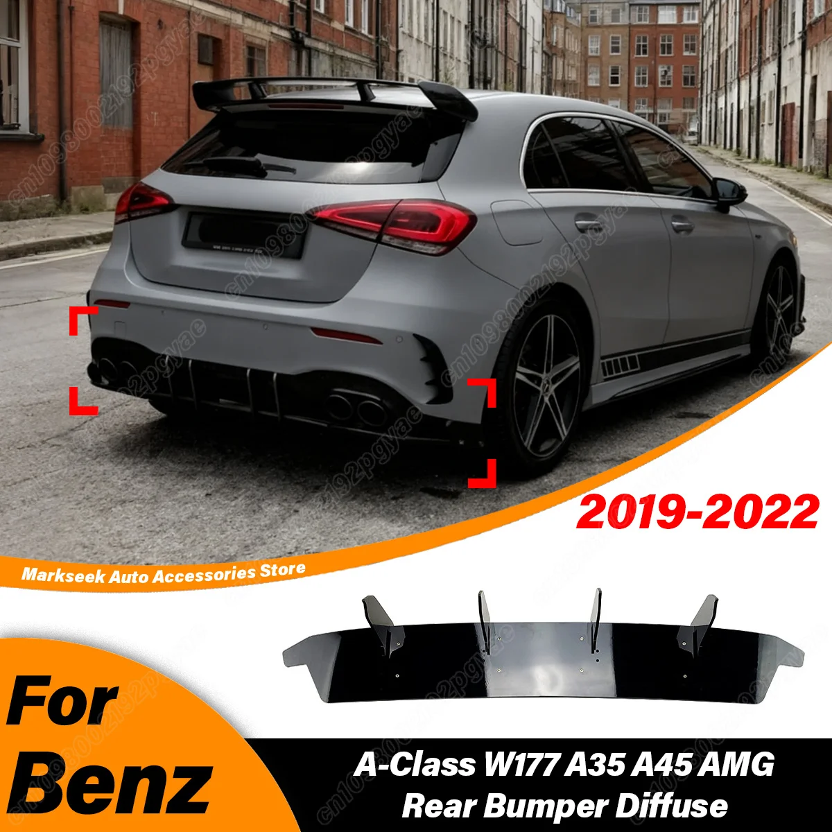 For Mercedes Benz A-Class W177 A35 A45 AMG 2019 2020 2021 2022 Rear Bumper Diffuse Lower Spoiler Splitter Diffuser Accessories
For Mercedes Benz A-Class W177 A35 A45 AMG 2019 2020 2021 2022 Rear Bumper Diffuse Lower Spoiler Splitter Diffuser Accessories