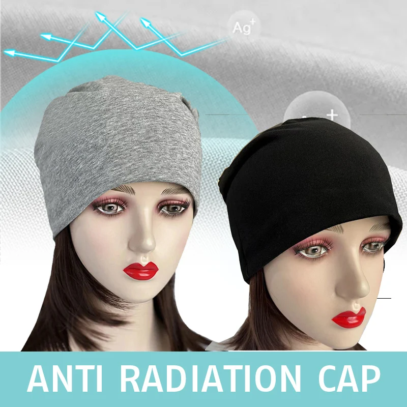 Anti Radiation Cap 100% Silver Fiber Mobile Phones EMF Protection Hat Men Women Electromagnetic Wave Shielding Beanies
Anti Radiation Cap 100% Silver Fiber Mobile Phones EMF Protection Hat Men Women Electromagnetic Wave Shielding Beanies