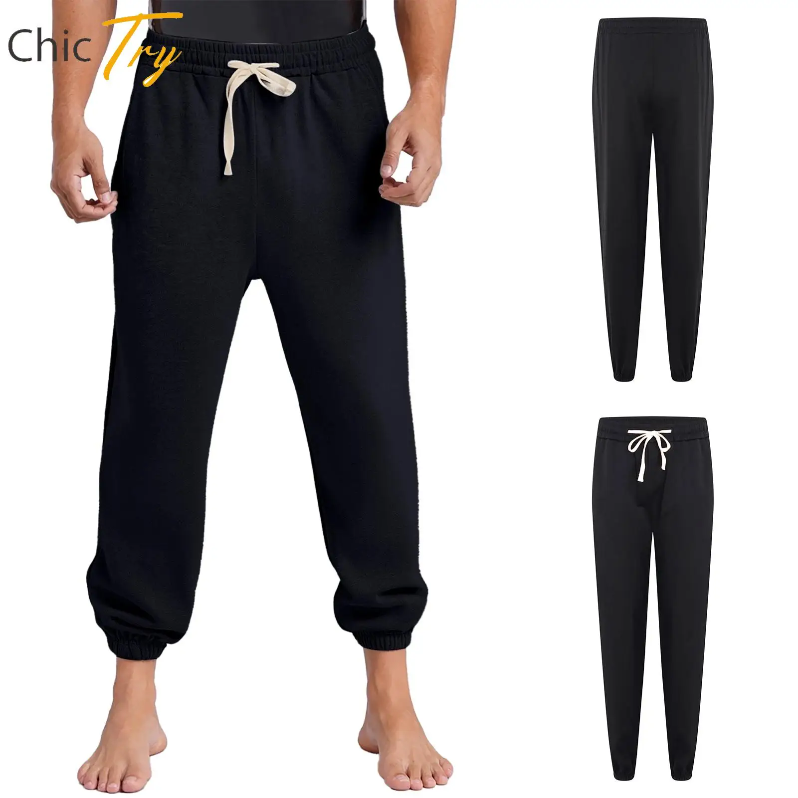 Mens Adult Solid Color Stretchy Sweatpants Soft Drawstring Athletic Pants with Pockets for Basketball Sports Workout Active Wear
Mens Adult Solid Color Stretchy Sweatpants Soft Drawstring Athletic Pants with Pockets for Basketball Sports Workout Active Wear