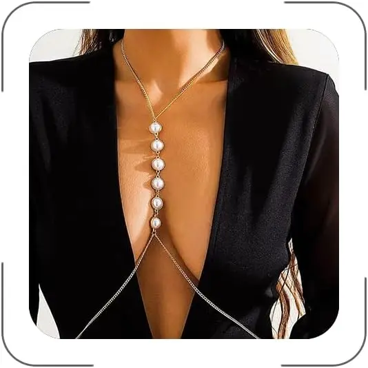 14K Gold printed Body Chains for Women Summer Beach Vacation Body Chain Sexy Belly Waist Chains Layered Rhinestone Crossover Bikini Bra Body Jewelry
14K Gold printed Body Chains for Women Summer Beach Vacation Body Chain Sexy Belly Waist Chains Layered Rhinestone Crossover Bikini Bra Body Jewelry