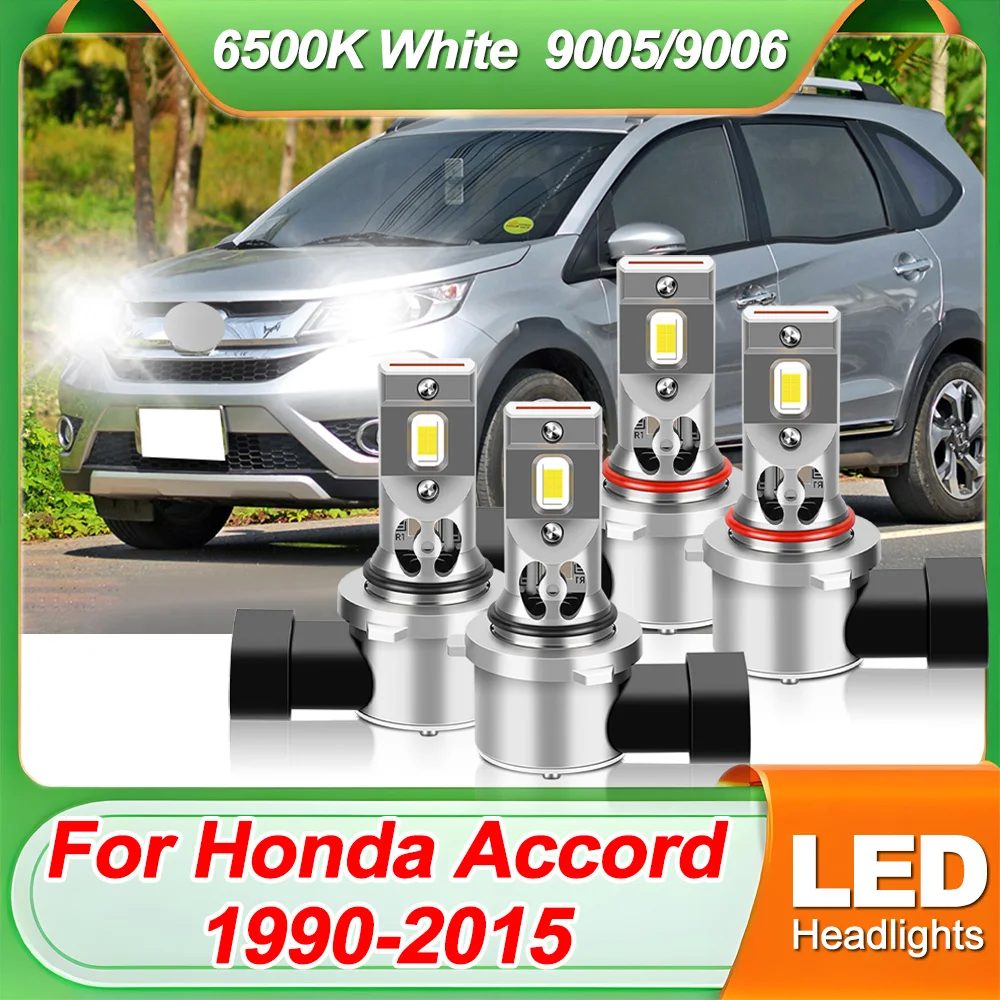 For Honda Accord 1990-2015 LED 9005 9006 Light Bulbs 20000LM Car Headlight Bulbs 6500K HB3 HB4 Automobile Lamps
For Honda Accord 1990-2015 LED 9005 9006 Light Bulbs 20000LM Car Headlight Bulbs 6500K HB3 HB4 Automobile Lamps