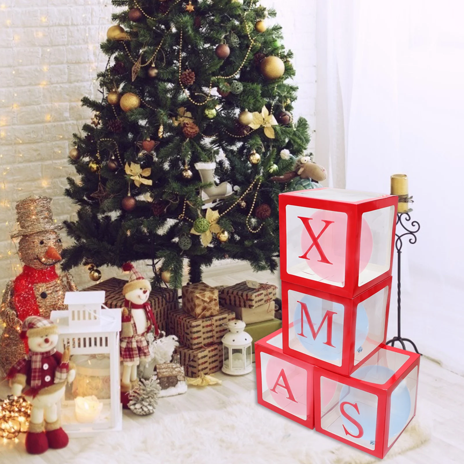 1Set Xmas Balloon Boxes Christmas Balloon Cases Party Supplies Photo Prop Decoration Boxes for Indoor Outdoor Events 
1Set Xmas Balloon Boxes Christmas Balloon Cases Party Supplies Photo Prop Decoration Boxes for Indoor Outdoor Events