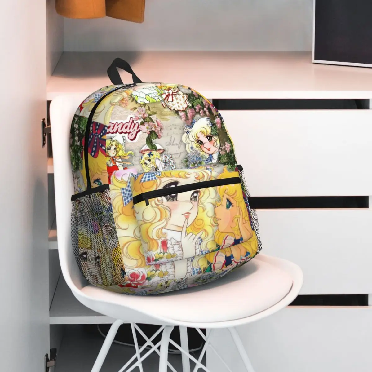 New Candy Candy Cartoon Backpack Student BookBag Children School Bag Computer Shoulder Bags for Boys Girls
New Candy Candy Cartoon Backpack Student BookBag Children School Bag Computer Shoulder Bags for Boys Girls
