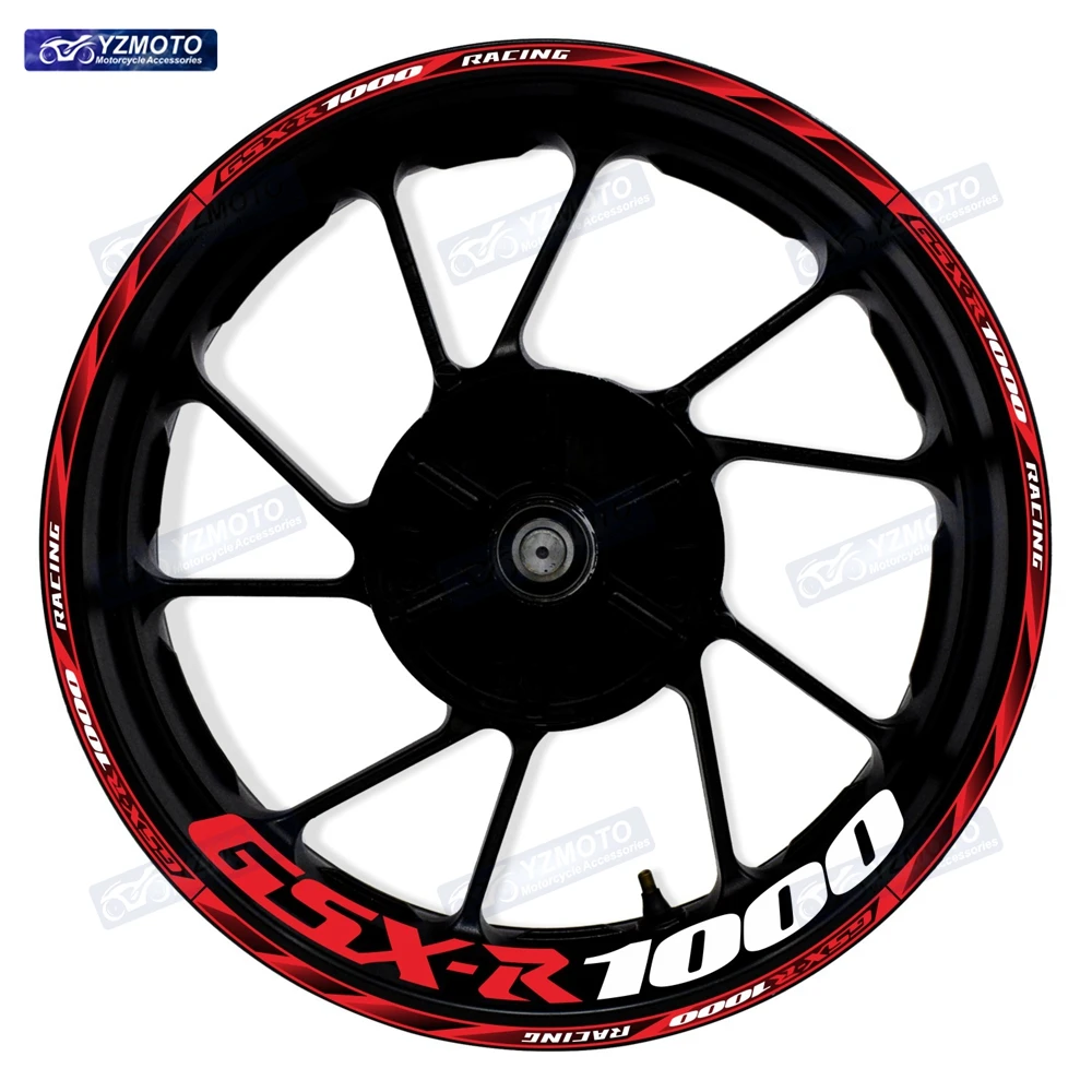 For GSX R 1000 GSX-R1000 Motorcycle Front And Rear Wheel Hub 17 Inch Sticker Waterproof Reflective Rim Stickers Decorate Decal
For GSX R 1000 GSX-R1000 Motorcycle Front And Rear Wheel Hub 17 Inch Sticker Waterproof Reflective Rim Stickers Decorate Decal