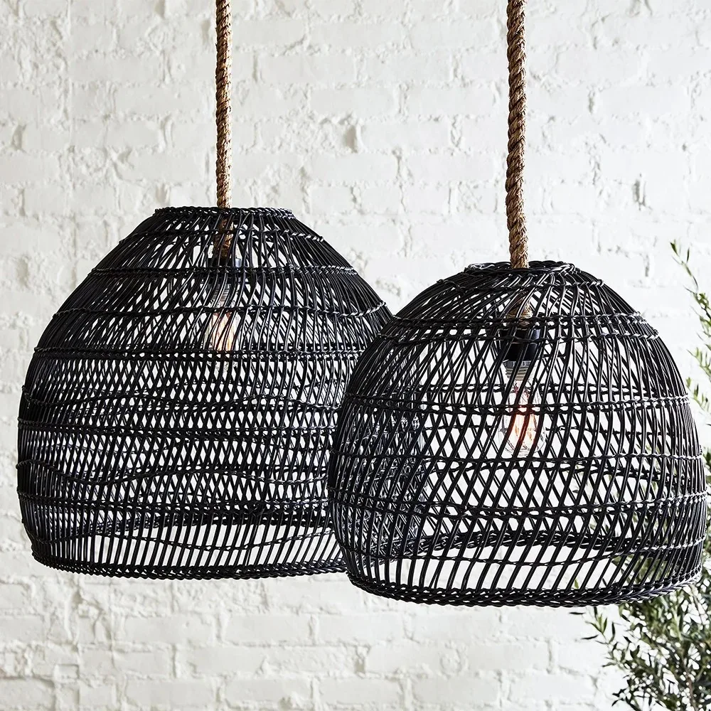 Nordic style imitation rattan lampshade living room bedroom dining room bed and breakfast tea room zen hanging decoration hand-w
Nordic style imitation rattan lampshade living room bedroom dining room bed and breakfast tea room zen hanging decoration hand-w