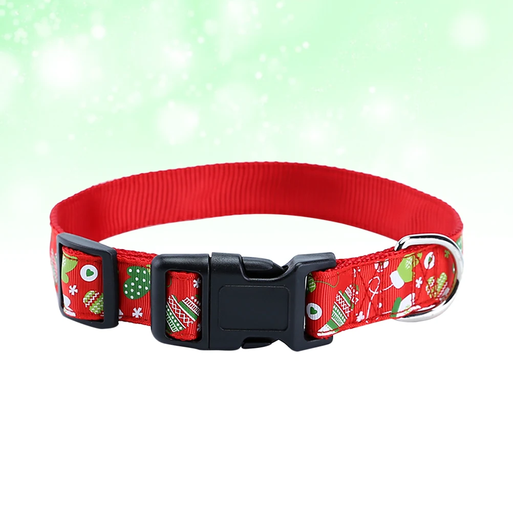 Christmas Cartoon Printed Dog Collar Christmas Tree Pet Collar Nylon Pet Ring Pet Supplies (Size XL) 
Christmas Cartoon Printed Dog Collar Christmas Tree Pet Collar Nylon Pet Ring Pet Supplies (Size XL)