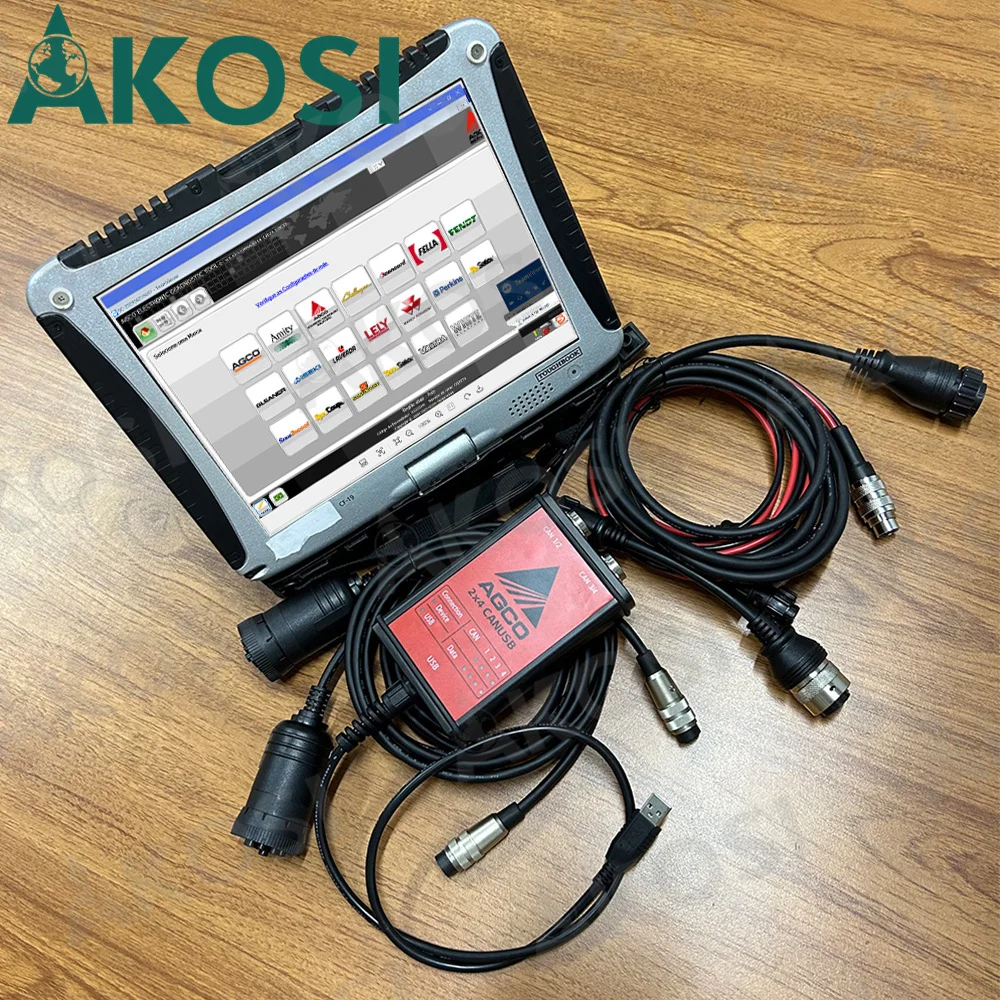 Новинка, сельскохозяйственный диагностический сканер AGCO для AGCO EDT CANUSB-интерфейса, сверхмощный телефон + ноутбук CF19
Новинка, сельскохозяйственный диагностический сканер AGCO для AGCO EDT CANUSB-интерфейса, сверхмощный телефон + ноутбук CF19