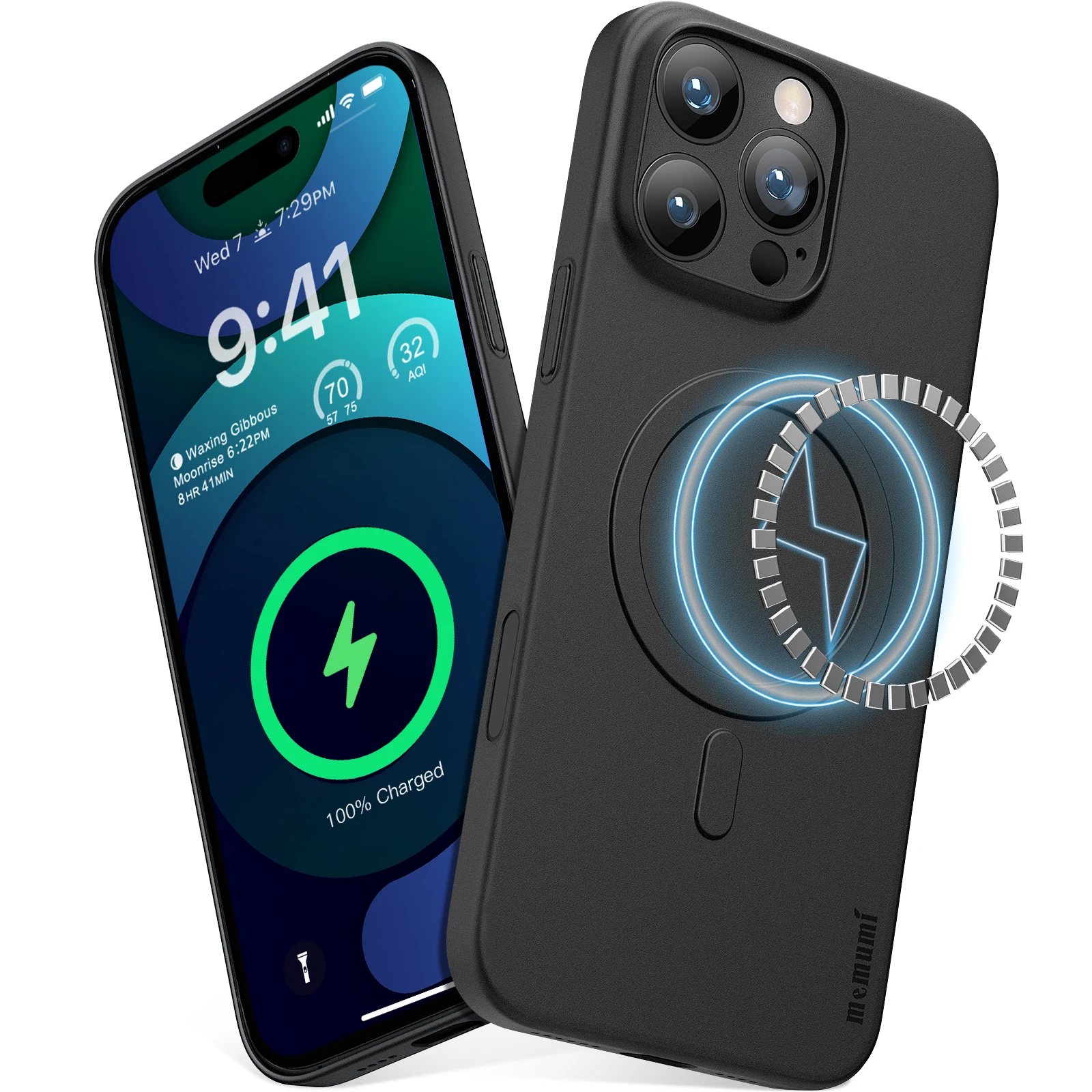 Ультратонкий Магнитный чехол memumi для iPhone 16 Pro Max, Суперлегкий 0,3 мм, совместимый с Magsafe в минималистичном дизайне
Ультратонкий Магнитный чехол memumi для iPhone 16 Pro Max, Суперлегкий 0,3 мм, совместимый с Magsafe в минималистичном дизайне