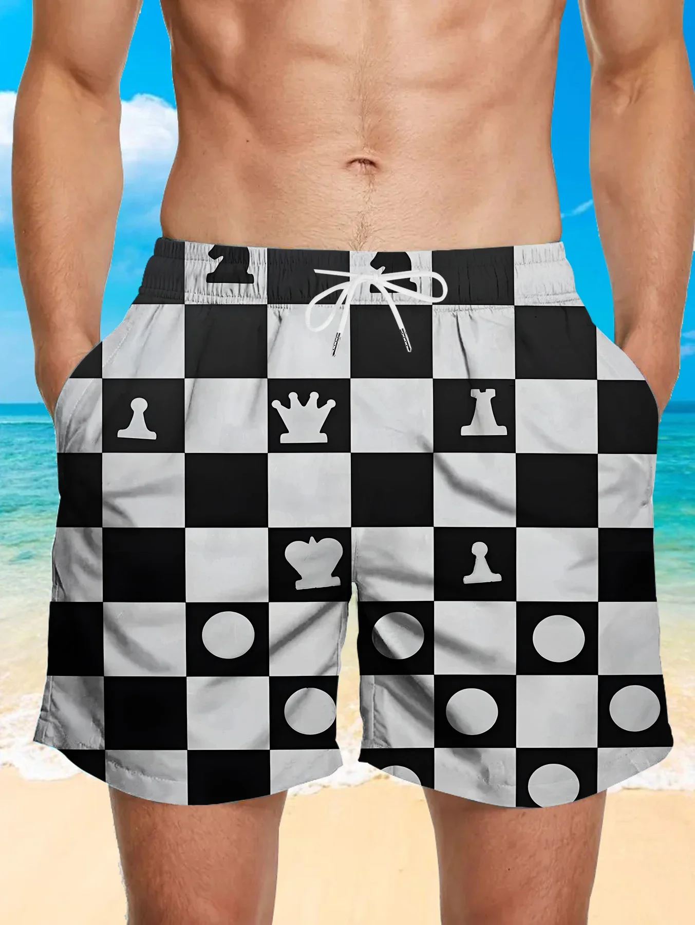 Travel Beach Board Shorts Men Full Digital Print Quick Dry Lightweight Trousers
Travel Beach Board Shorts Men Full Digital Print Quick Dry Lightweight Trousers