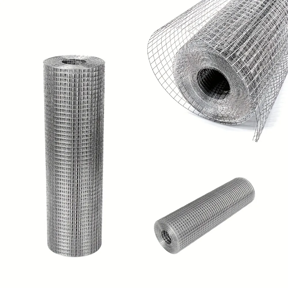 A Roll of Square Wire Mesh, Fence Mesh, Rolled Elevated Garden Bed, Plant Support, Poultry Net Cage, Fence
A Roll of Square Wire Mesh, Fence Mesh, Rolled Elevated Garden Bed, Plant Support, Poultry Net Cage, Fence