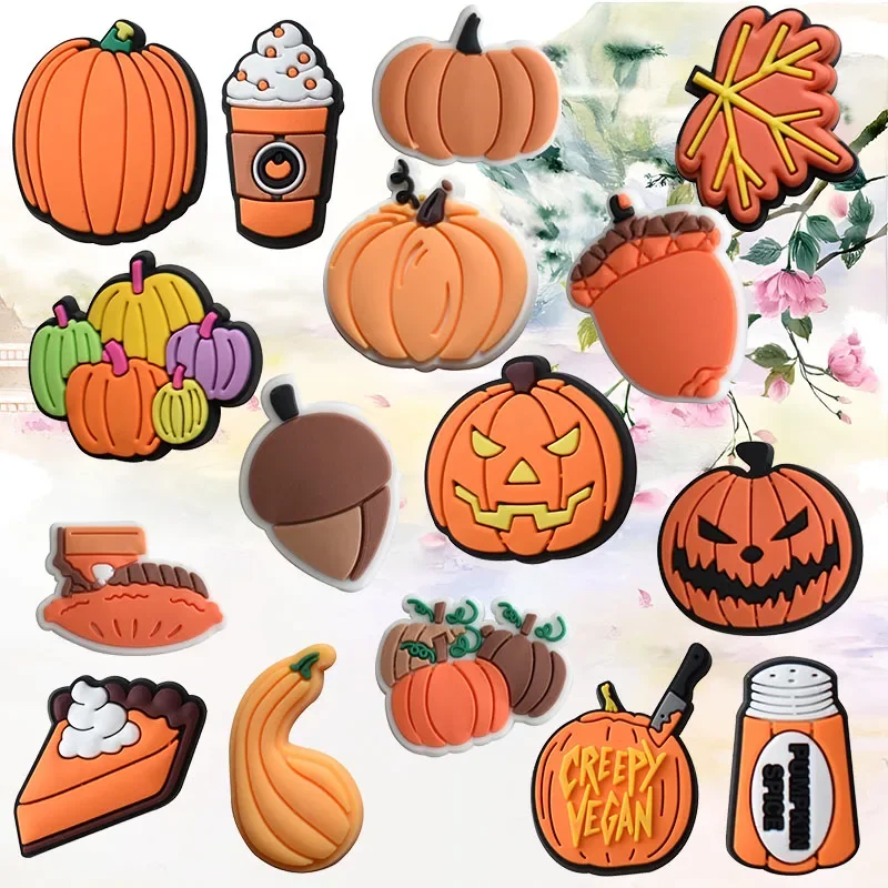 Shoe Charms for Crocs Accessories Halloween Pumpkin Shoes Charm for Croc Decorations Pins Men Accessory Jeans Woman Clogs Clips
Shoe Charms for Crocs Accessories Halloween Pumpkin Shoes Charm for Croc Decorations Pins Men Accessory Jeans Woman Clogs Clips