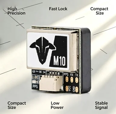 TBS M10 GPS Module High Precision Fast Lock Compact Low Power Stable Signal for FPV Racing Freestyle Long Range Quadcopters
TBS M10 GPS Module High Precision Fast Lock Compact Low Power Stable Signal for FPV Racing Freestyle Long Range Quadcopters