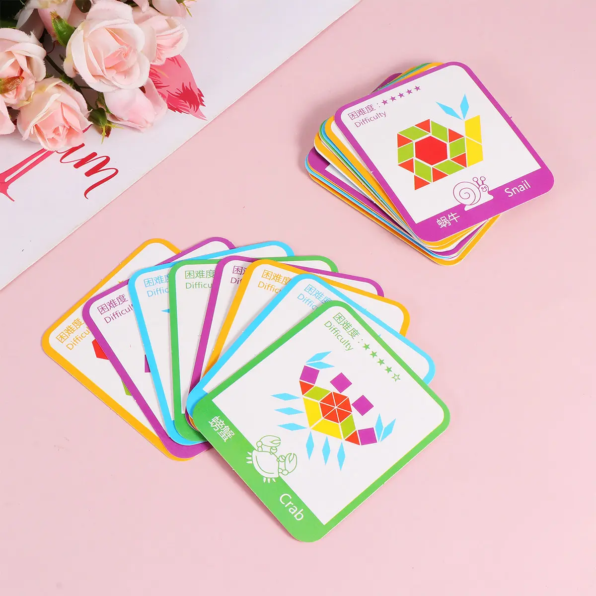 155Pcs Geometric Shape Puzzle Educational Board Early Learning Cognitive Playthings Creative Wooden Gift for Toddlers Kids
155Pcs Geometric Shape Puzzle Educational Board Early Learning Cognitive Playthings Creative Wooden Gift for Toddlers Kids