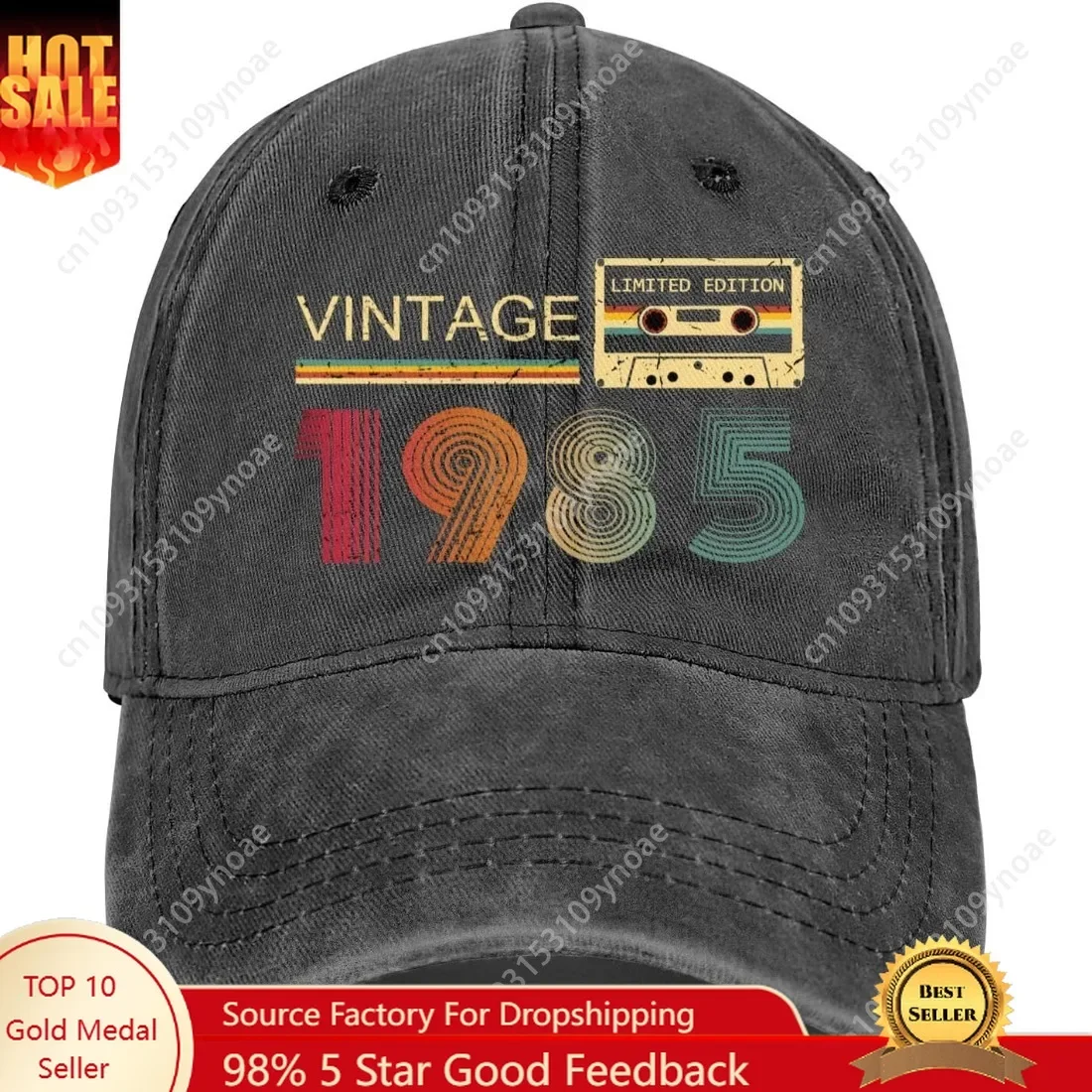 Vintage 1985 Embroidered Baseball Cap Cotton Man Women Trucker Hat Outdoor Activies Dad Snapback Hats Unisex Fit Adjustable
Vintage 1985 Embroidered Baseball Cap Cotton Man Women Trucker Hat Outdoor Activies Dad Snapback Hats Unisex Fit Adjustable