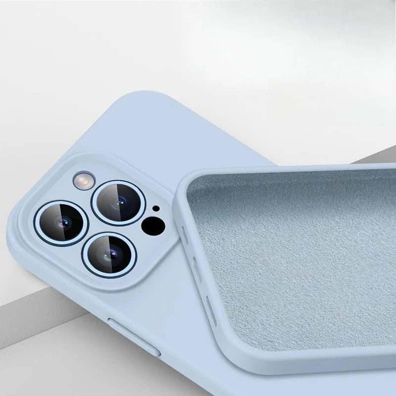 Solid Color Liquid Silicone Phone Case Precise Cutout Shockproof Protective Cover Compatible with For IPhone 16 17 Series
Solid Color Liquid Silicone Phone Case Precise Cutout Shockproof Protective Cover Compatible with For IPhone 16 17 Series
