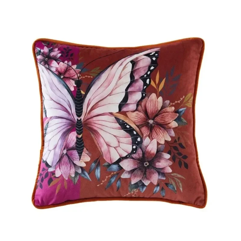 European Style Butterfly Flower Bird Cushion Cover Plush Print Pillow Cover Hotel Sofa Bedroom Bedside Pillow
European Style Butterfly Flower Bird Cushion Cover Plush Print Pillow Cover Hotel Sofa Bedroom Bedside Pillow
