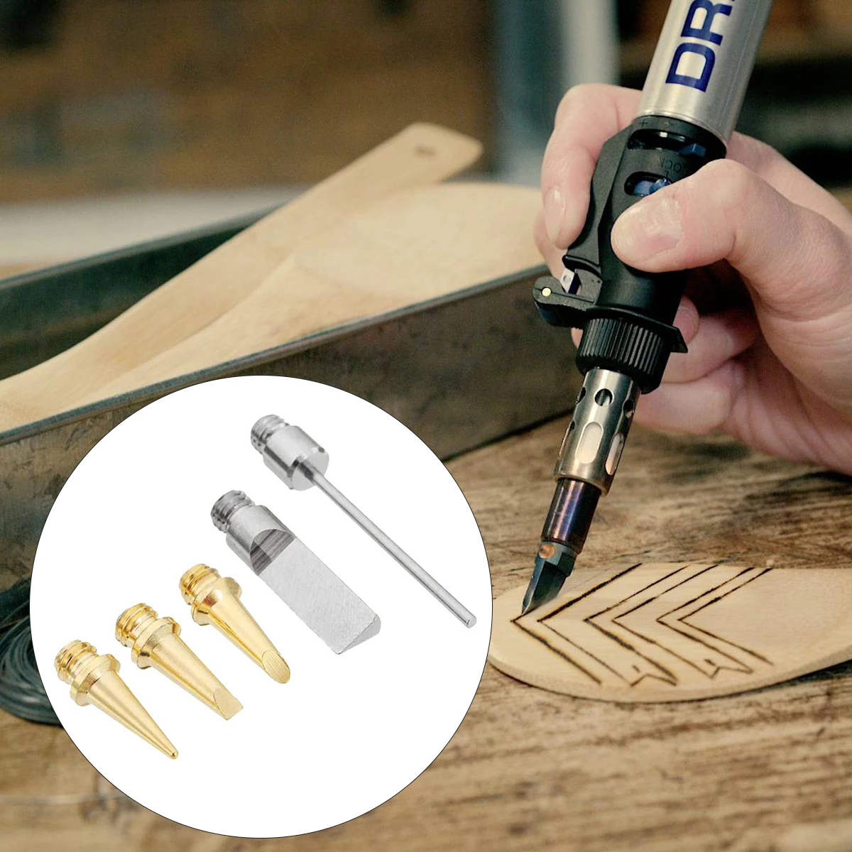 5PCS Gas Soldering Iron Head Torch Pen Tool Gas Soldering Iron Kit Welding Kit Fit For Soldering Iron Cordless
5PCS Gas Soldering Iron Head Torch Pen Tool Gas Soldering Iron Kit Welding Kit Fit For Soldering Iron Cordless