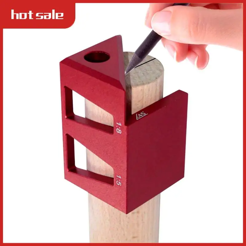 45/90Degree Center Finder Woodworking Square Dovetail Jig-Aluminum Center Multifunctional Marking Gauge Scribe Ruler 1 PCS
45/90Degree Center Finder Woodworking Square Dovetail Jig-Aluminum Center Multifunctional Marking Gauge Scribe Ruler 1 PCS