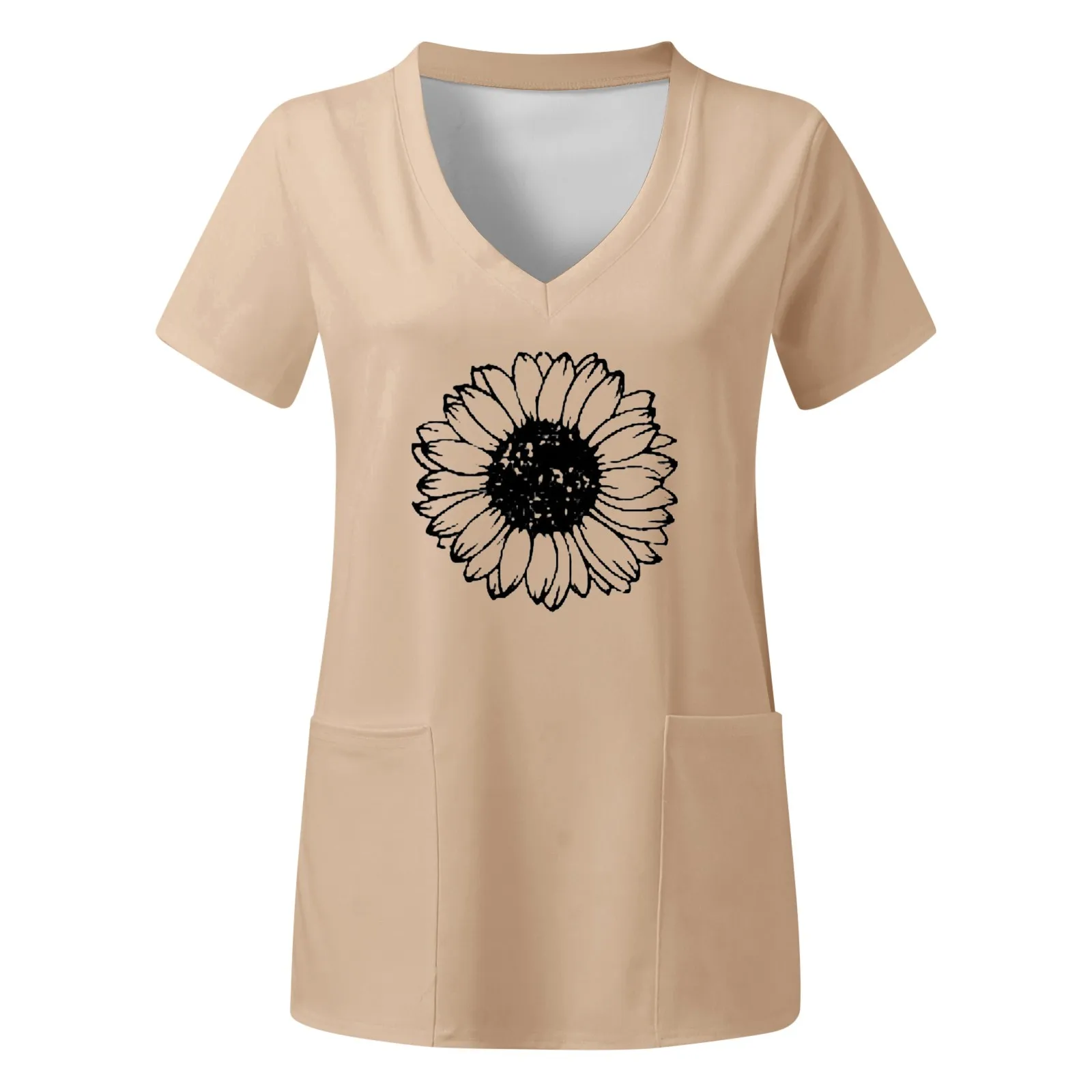 Surgical Uniforms Woman Simple Solid Color Print Surgical Uniforms V-Neck Short Sleeve Tops Dental Nursing Uniforms for Women
Surgical Uniforms Woman Simple Solid Color Print Surgical Uniforms V-Neck Short Sleeve Tops Dental Nursing Uniforms for Women