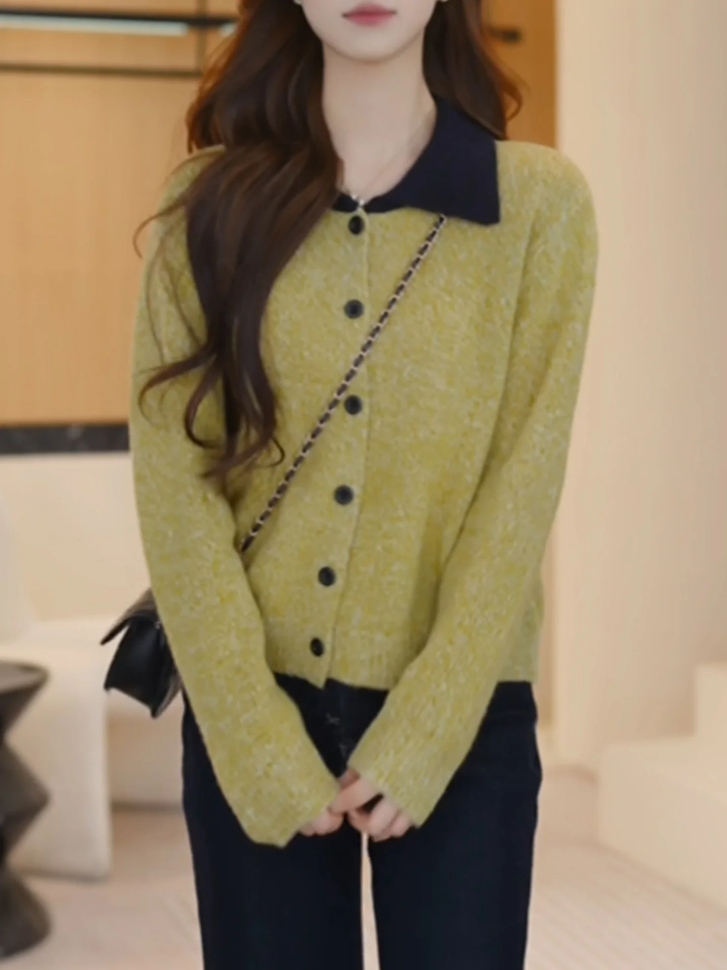 Fall Winter Large Size Fashionable Slimming Yellow Knitted Open Cardigan Women's Knitwear Comfortable Warm Long Sleeve Woolen...
Fall Winter Large Size Fashionable Slimming Yellow Knitted Open Cardigan Women's Knitwear Comfortable Warm Long Sleeve Woolen...