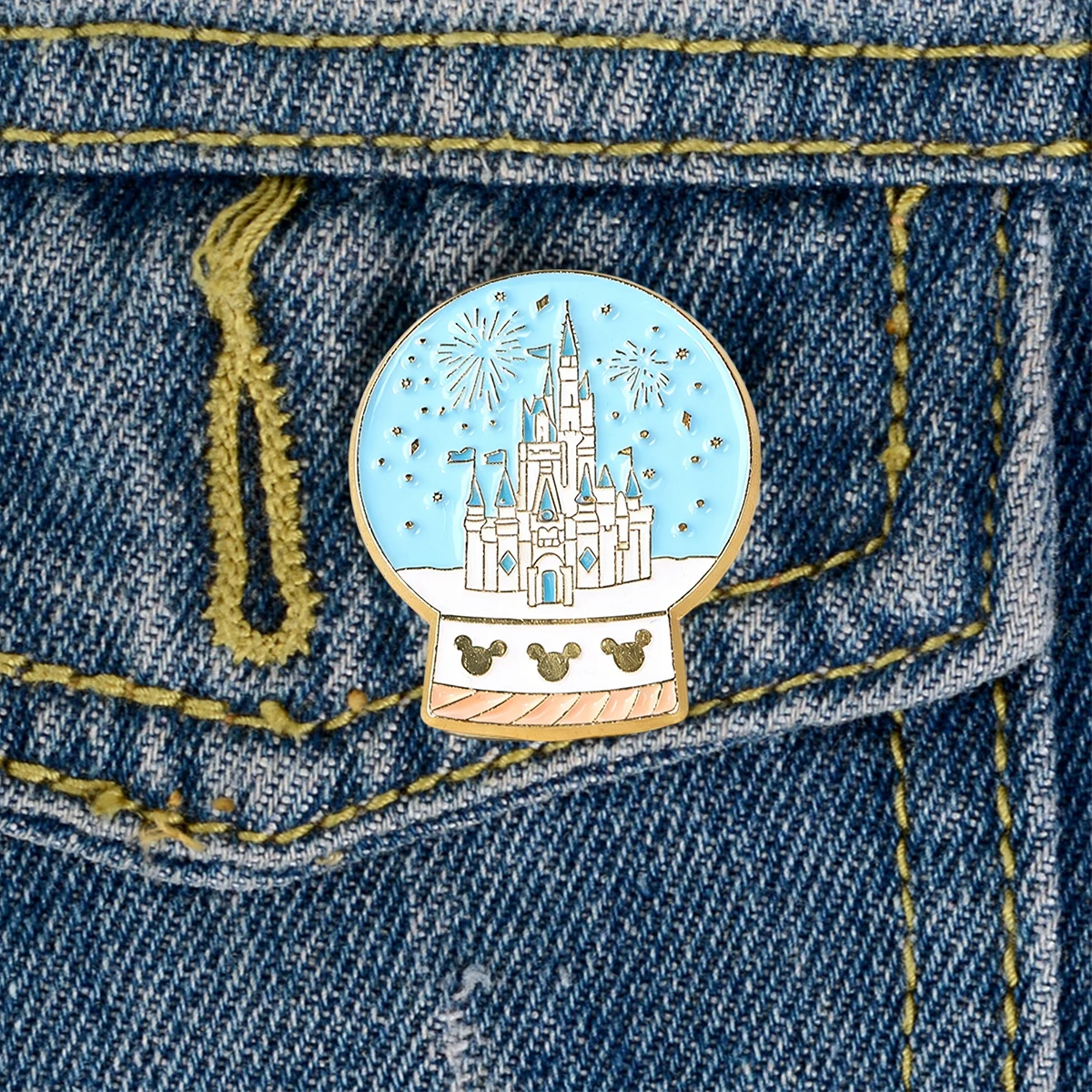 Cartoon Creative Castle Crystal Ball Enamel Brooch Cute Funny Metal Badge Lapel Pin Cosplay Jewelry Accessories Gift For Friends
Cartoon Creative Castle Crystal Ball Enamel Brooch Cute Funny Metal Badge Lapel Pin Cosplay Jewelry Accessories Gift For Friends