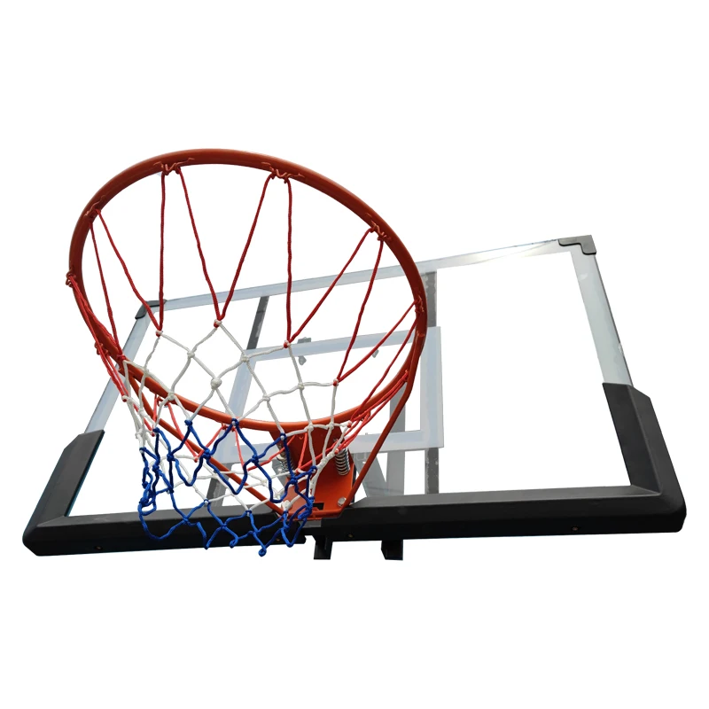 Outdoor/Indoor Basketball Stand with Wall-Mounted Standard Dunk Frame Shooting Backboard Hoop for Court Equipment
Outdoor/Indoor Basketball Stand with Wall-Mounted Standard Dunk Frame Shooting Backboard Hoop for Court Equipment