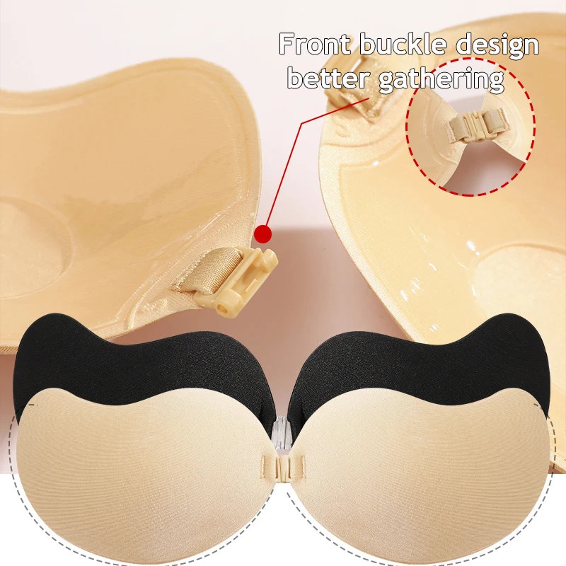 Women Silicone Invisible Breast Patch Strapless Seamless Push Up Mango Cup Bras Anti-convex Bra Solid Color No-Falling Underwear
Women Silicone Invisible Breast Patch Strapless Seamless Push Up Mango Cup Bras Anti-convex Bra Solid Color No-Falling Underwear
