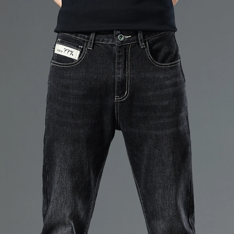 Spring Men Jeans Casual Trend Fashionable Versatile Stretch Denim Trousers Regular Straight Slimming High Quality Pants For Men
Spring Men Jeans Casual Trend Fashionable Versatile Stretch Denim Trousers Regular Straight Slimming High Quality Pants For Men