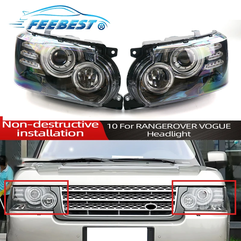 Upgrade New Facelift Bodykit Parts L322 Front LED Headlamp For Range Rover Vogue Headlights 2010 2011 2012 LR010819 LR010825
Upgrade New Facelift Bodykit Parts L322 Front LED Headlamp For Range Rover Vogue Headlights 2010 2011 2012 LR010819 LR010825