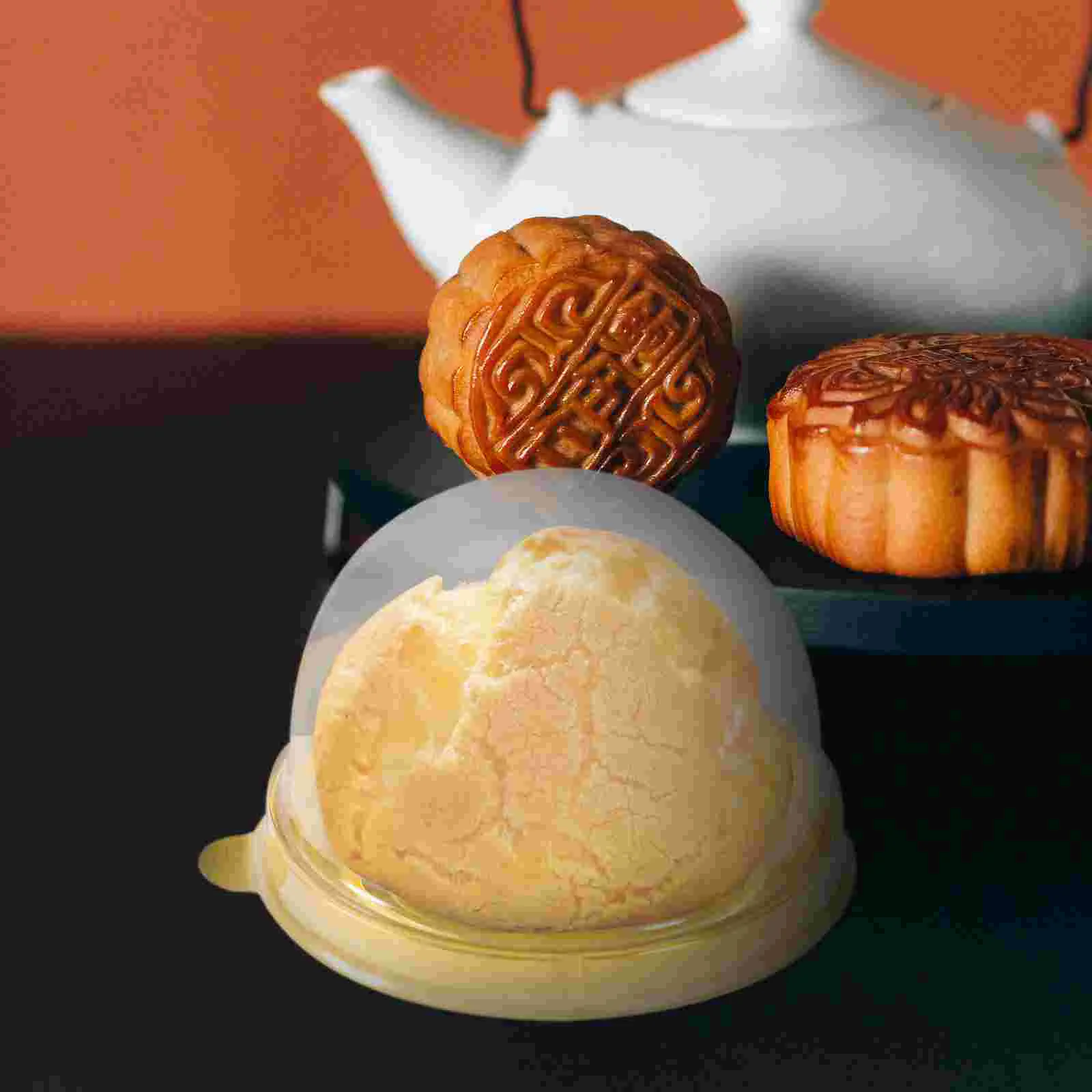 50pcs Round Plastic Egg-Yolk Puff Blister Box Container Dome Boxes Baking Packing Box (Golden Tray)
50pcs Round Plastic Egg-Yolk Puff Blister Box Container Dome Boxes Baking Packing Box (Golden Tray)