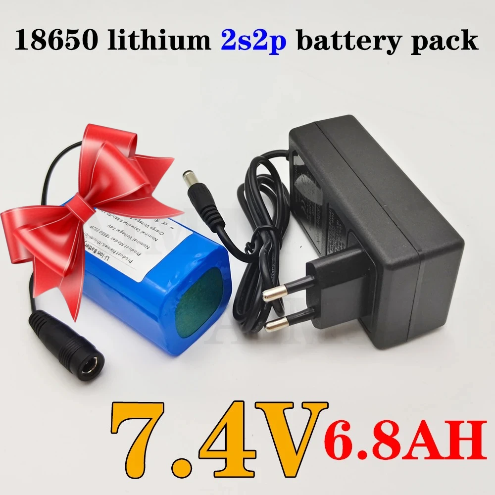7.4V 6800mAh Li-ion 2S2P Battery Pack for T188 2011-5 T888 V007 H18 C18 Remote Control RC Fishing Bait Boat Battery
7.4V 6800mAh Li-ion 2S2P Battery Pack for T188 2011-5 T888 V007 H18 C18 Remote Control RC Fishing Bait Boat Battery