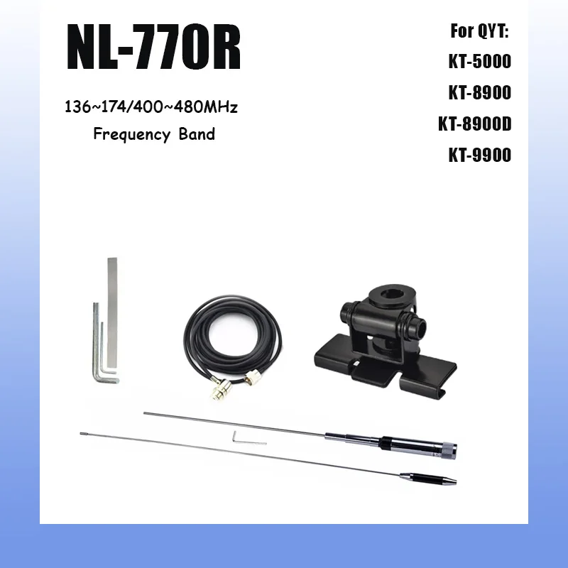 NL-770R Antenna & 400 Black Antenna Mount 5M Cable with PL259 Plug for Anytone Kenwood ICOM QYT TYT Anytone Radio
NL-770R Antenna & 400 Black Antenna Mount 5M Cable with PL259 Plug for Anytone Kenwood ICOM QYT TYT Anytone Radio