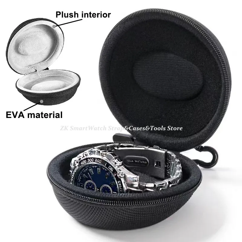Portable EVA Single Watch Travel Case Watch Storage Organizer Box Watch Holder Waterproof for Smart Watches Zippered Container
Portable EVA Single Watch Travel Case Watch Storage Organizer Box Watch Holder Waterproof for Smart Watches Zippered Container