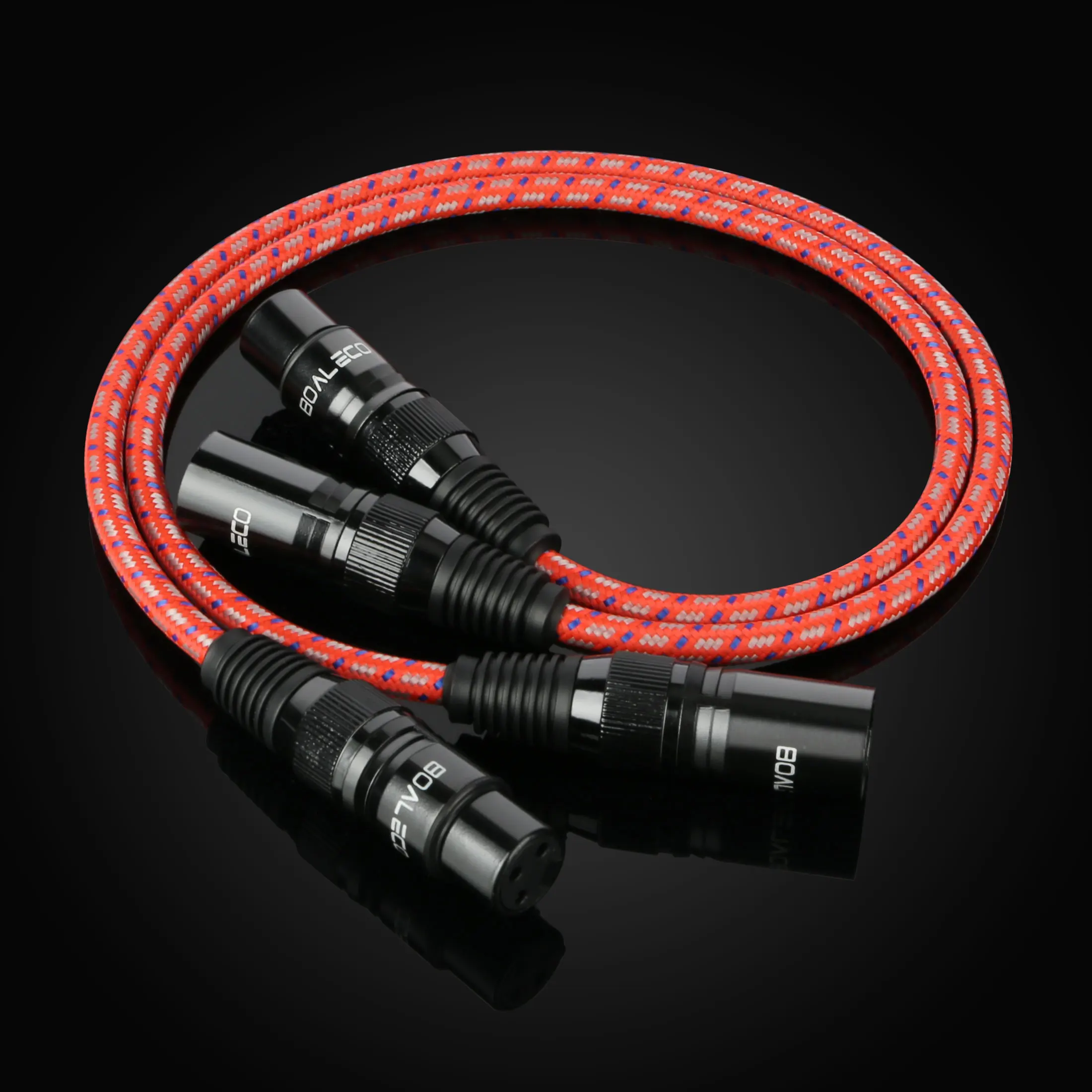 Boaleco XC1 XLR Audio Cable High Purity OFC copper core with multilayer Shielding Noise-free 2XLR Male Cable for Microphone DAC
Boaleco XC1 XLR Audio Cable High Purity OFC copper core with multilayer Shielding Noise-free 2XLR Male Cable for Microphone DAC