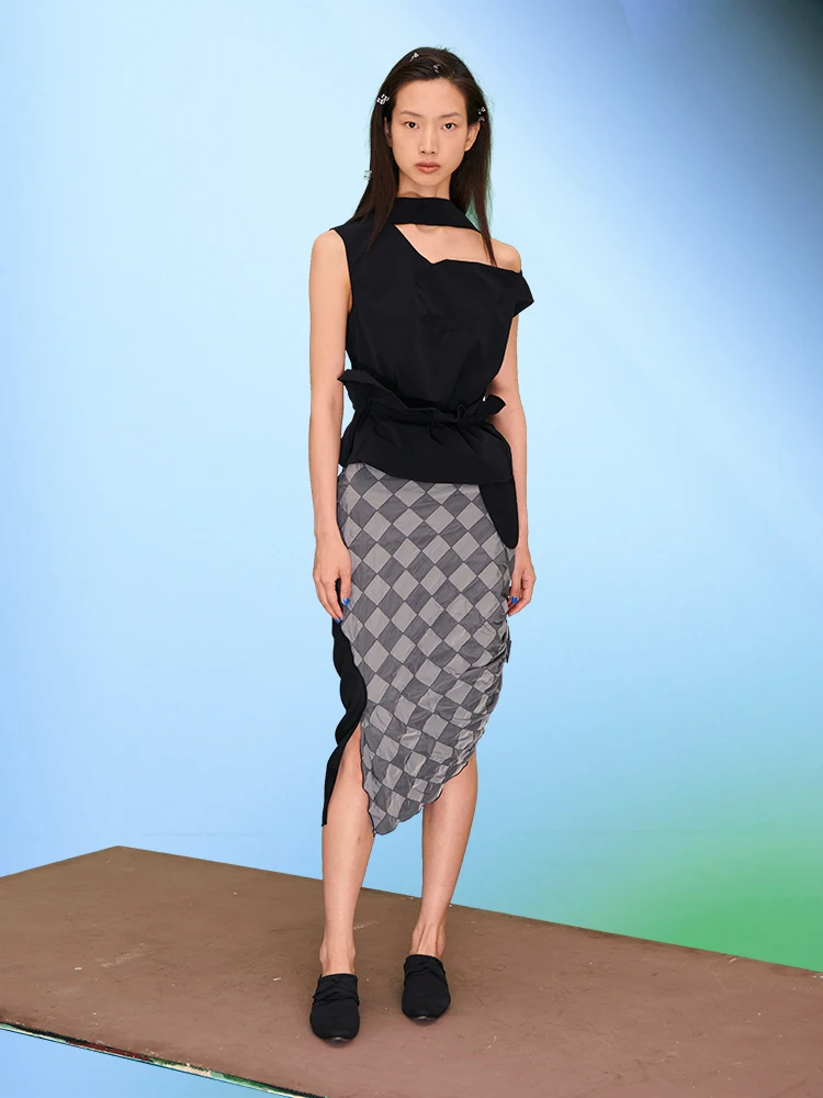 Pical Me Лоскутная плиссированная квадратная юбка длиной f, женские модные летние юбки из полиэфирного волокна 00%
Pical Me Лоскутная плиссированная квадратная юбка длиной f, женские модные летние юбки из полиэфирного волокна 00%