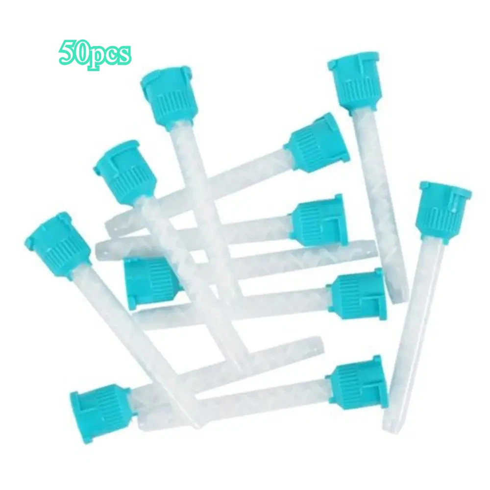 50Pcs 1:1 Dental Materials Dentistry Silicone Rubber Gun Conveying Mixing Tube Disposable Impression Mixing Tips
50Pcs 1:1 Dental Materials Dentistry Silicone Rubber Gun Conveying Mixing Tube Disposable Impression Mixing Tips